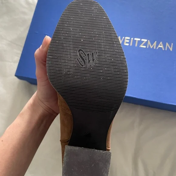 STUART WEITZMAN - CHESKA suede boots - Picture 4 of 12